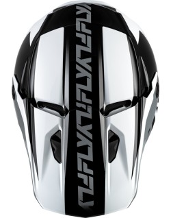 Casque FLY RACING Kinetic Crest - noir/blanc/gris