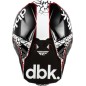 Casque FLY RACING Formula CP Special Edition DBK - noir/blanc/rouge