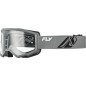 Masque FLY RACING Focus gris/noir - écran clair