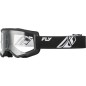 Masque FLY RACING Focus noir/blanc - écran clair