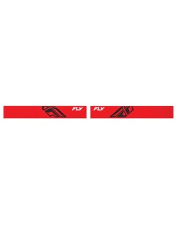 Masque FLY RACING Focus rouge/noir - écran clair