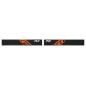 Masque FLY RACING Focus noir/orange - écran clair