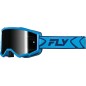 Masque FLY RACING Zone bleu/navy- écran noir