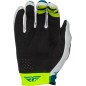 Gants FLY RACING Lite - gris/Lime/Teal