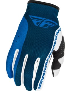 Gants FLY RACING Lite - bleu/blanc
