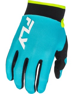 Gants FLY RACING F-16 - Aqua/noir/blanc