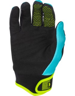 Gants enfant FLY RACING F-16 - Aqua/noir/blanc