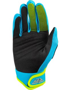 Gants enfant FLY RACING F-16 - bleu/jaune fluo
