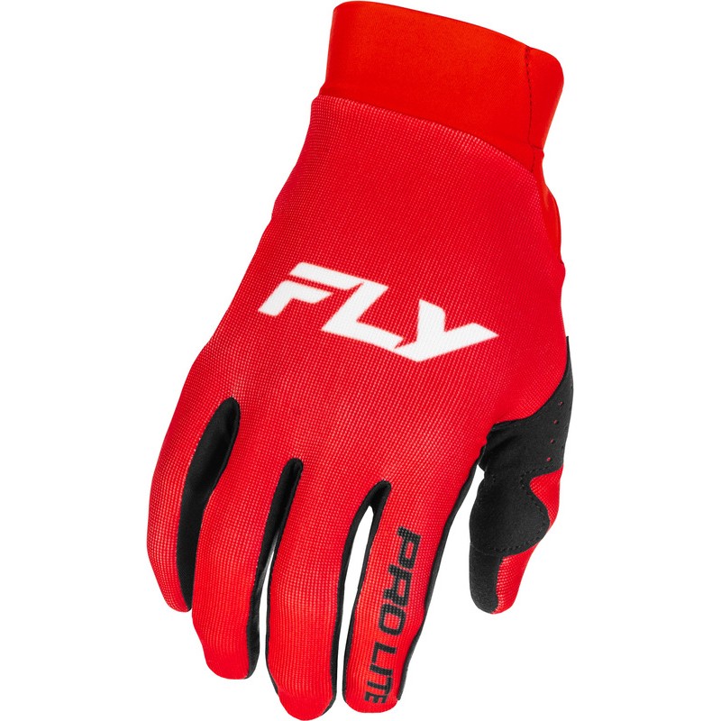 Gants FLY RACING Pro Lite - rouge/blanc Gants FLY RACING Pro Lite - rouge/blanc