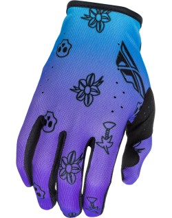 Gants FLY RACING Lite Outline Special Edition - violet/bleu/noir
