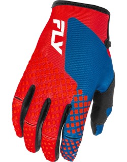 Gants FLY RACING Kinetic - rouge/blanc/bleu