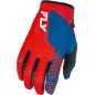 Gants FLY RACING Kinetic - rouge/blanc/bleu