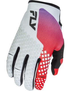 Gants FLY RACING Kinetic - gris/rouge/violet/noir