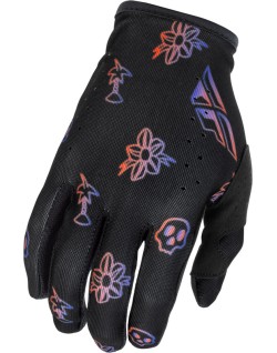 Gants enfant FLY RACING Lite Outline Special Edition - noir/rouge/violet