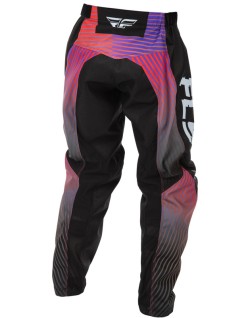 Pantalon enfant FLY RACING F-16 - noir/rouge/violet