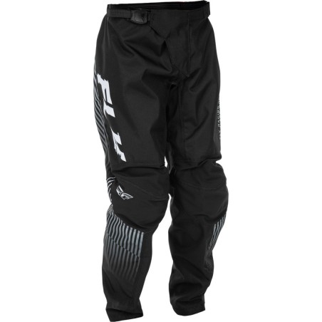 Pantalon enfant FLY RACING F-16 - noir/blanc
