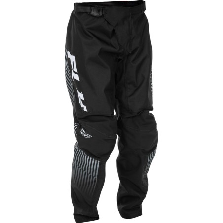 Pantalon enfant FLY RACING F-16 - noir/blanc