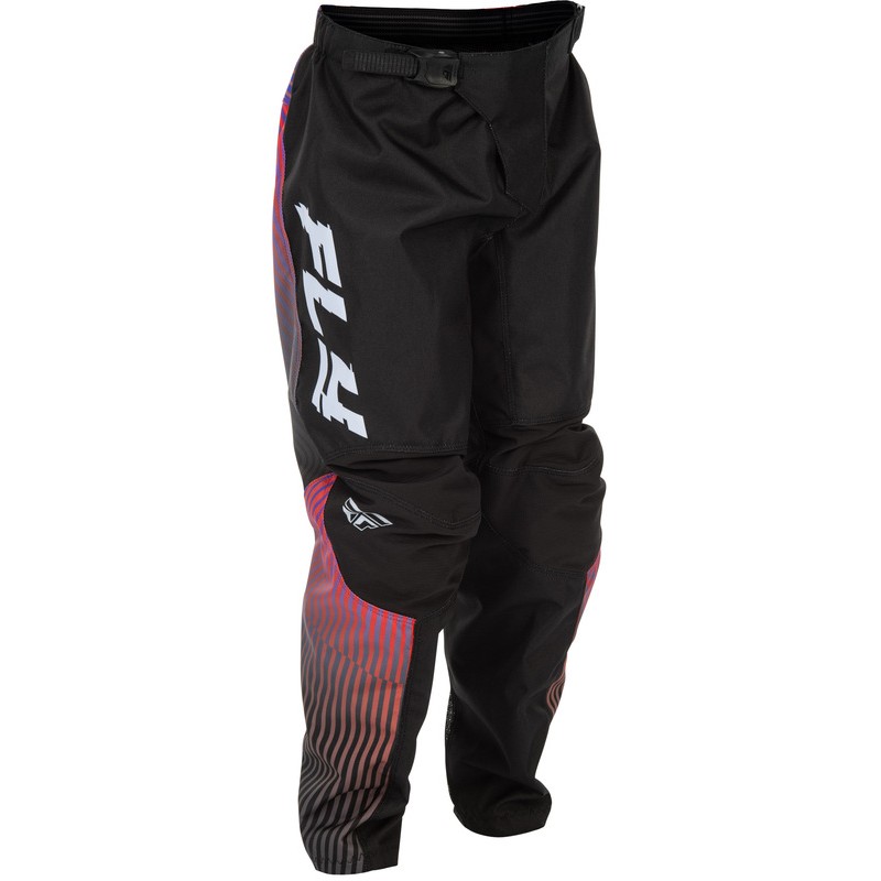 Pantalon enfant FLY RACING F-16 - noir/rouge/violet Pantalon enfant FLY RACING F-16 - noir/rouge/violet
