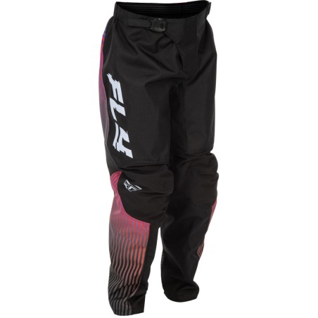 Pantalon enfant FLY RACING F-16 - noir/rouge/violet