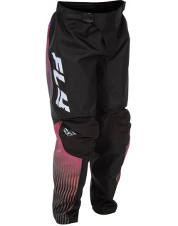 Pantalon enfant FLY RACING F-16 - noir/rouge/violet