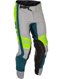 Pantalon FLY RACING Lite - gris/Lime/Teal