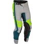 Pantalon FLY RACING Lite - gris/Lime/Teal