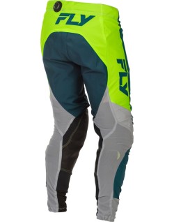 Pantalon FLY RACING Lite - gris/Lime/Teal