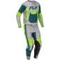 Pantalon FLY RACING Lite - gris/Lime/Teal