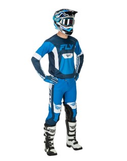 Pantalon FLY RACING Lite - bleu/blanc