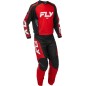 Pantalon FLY RACING F-16 - rouge/noir/blanc