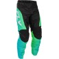 Pantalon FLY RACING F-16 - Aqua/noir/blanc