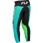Pantalon FLY RACING F-16 - Aqua/noir/blanc