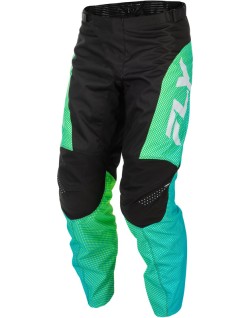 Pantalon FLY RACING F-16 - Aqua/noir/blanc