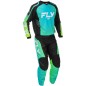 Pantalon FLY RACING F-16 - Aqua/noir/blanc
