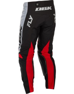 Pantalon FLY RACING Kinetic DBK - gris/noir/rouge