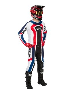 Pantalon FLY RACING Lite Glory Special Edition - rouge/blanc/bleu