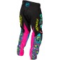 Pantalon enfant FLY RACING Kinetic Mutant - noir/multi