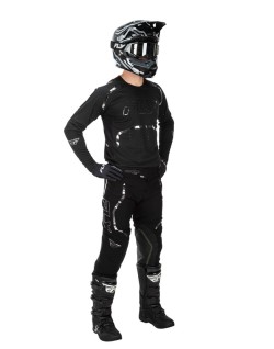 Pantalon FLY RACING Evolution DST Spark Special Edition - noir/argent
