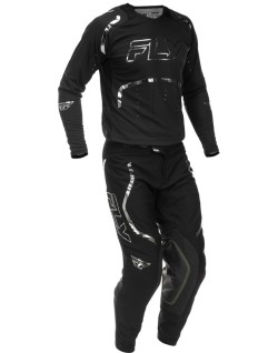 Pantalon FLY RACING Evolution DST Spark Special Edition - noir/argent