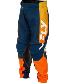 Pantalon enfant FLY RACING Kinetic - Navy/orange