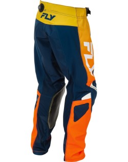 Pantalon enfant FLY RACING Kinetic - Navy/orange