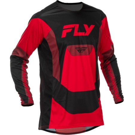 Maillot FLY RACING Lite - rouge/noir