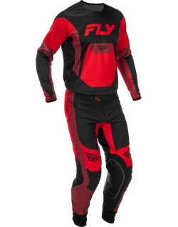Maillot FLY RACING Lite - rouge/noir