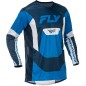 Maillot FLY RACING Lite - bleu/blanc