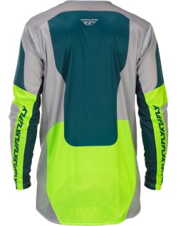 Maillot FLY RACING Lite - gris/Lime/Teal