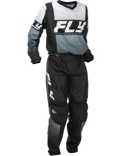 Maillot enfant FLY RACING F-16 - noir/blanc