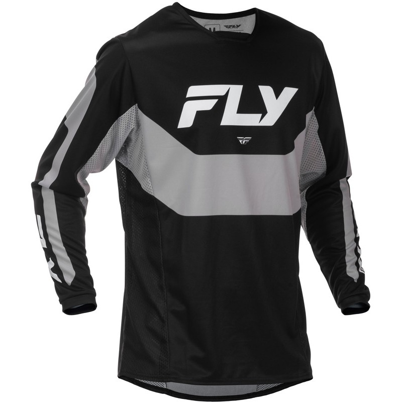 Maillot FLY RACING Kinetic - noir/gris