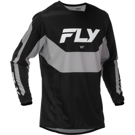 Maillot FLY RACING Kinetic - noir/gris