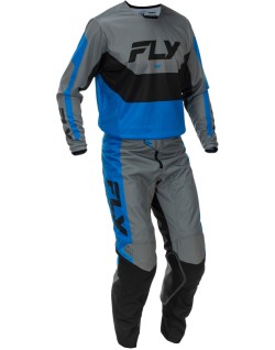 Maillot FLY RACING Kinetic - bleu/gris/noir