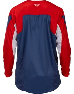 Maillot FLY RACING Kinetic - rouge/blanc/bleu